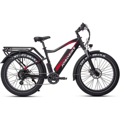 JOBOBIKE Robin - Zwart/Rood