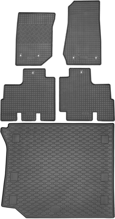 Max-Dywanik RIGUM Serie - Bagażnik en Dywaniki Set - Jeep Wrangler - 2006-2018