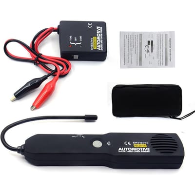 EM415PRO testeur automobile câble fil court-Circuit testeur de point de rupture ligne Finder voiture fils cassés white