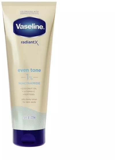 Vaseline Radiant X Even Tone Bodylotion met kokosolie, - 222ML