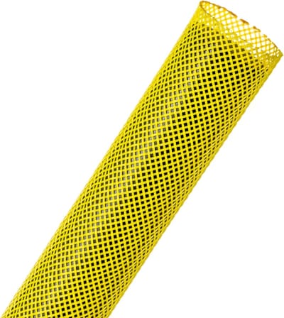 Techflex-PTN1.00NY/09-Kabelsok-Kabelsleeve-Kabelbeschermer-Kabel Management–Kabelkous-Kabelmantel - Maat: 15,9 mm – 41,3 mm-Kleur: Neon Yellow-Lengte: 9 meter