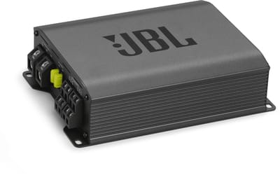 JBL Stage GT60041 – 4-Kanaals Klasse-D Versterker – 1240W Peak – 90W RMS per Kanaal – Bridgebaar & Bass Boost