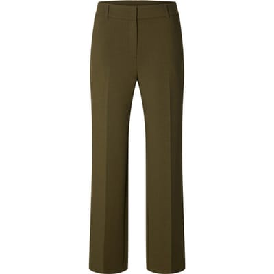 Selected Femme slwrita mw wide pant mel noos 16094206 fir green