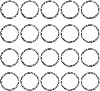 Set van 20 Fietskogellagers voor Fietsaccessoires - Ideaal voor Mountainbike en Voorvorken, Duurzaam en Betrouwbaar