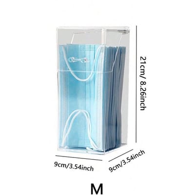 Bureaublad Make-upkwast Opbergemmer Bekerhouder met Deksel Make-up Lippenstift Cosmetische Opbergdoos Organizer Buis Transparant