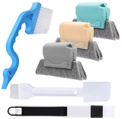Groef Schoonmaak Borstel kit Schuifdeur Track Spleet Schoonmaak Borstel Hand-held Groef Gap Cleaning Tools voor Kleine Ruimten