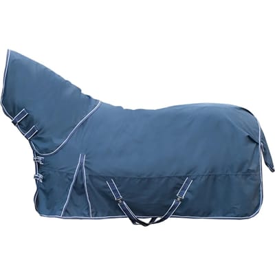Outdoor paardendeken met halsbedekking HKM Starter 300g