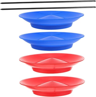 Jongleerplaten Set - Circus Speelgoed - Artistieke Optredens - Lichtgewicht Ontwerp - 23 cm - Diverse kleuren