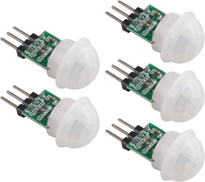 5 Stuks Mini PIR Bewegingssensor Module voor Menselijke Inductie - Automatische Infrarood Detector