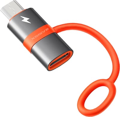 OTG Adapter - Micro USB naar USB-C - Met 480MBps Dataoverdracht - Converter - Micro-USB Adapter naar USB-C - Voor USB-Stick,Harde Schijf