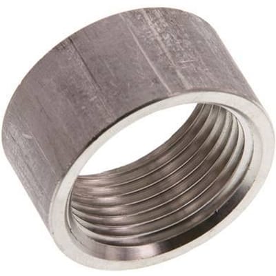 Rp 1'' x 39.5mm RVS Las uiteinde 40 Bar DIN 2986 - 20mm