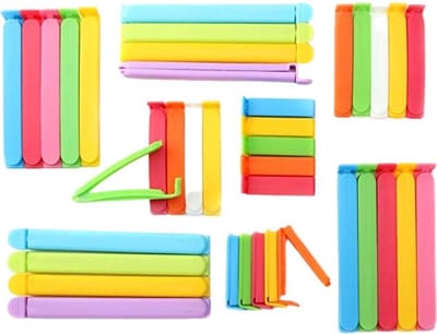 Vershoudclips - 30 stuks - Vershoud knijpers - Afsluitclips - Zakklemmen - Zaksluiter - Afsluiter klemmen