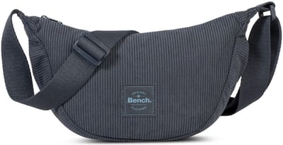 Bench Corduroy Moon Bag Schoudertas Denim Blauw