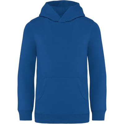 Native Spirit Ecologische kindersweater met capuchon NS404 - Sea Blue - 10/12 years (10/12 ans)