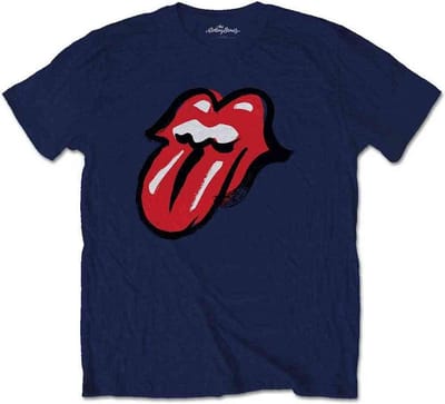 The Rolling Stones - No Filter Tongue Heren T-shirt - S - Blauw