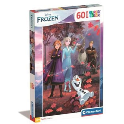 Clementoni - Puzzel - 60 Maxi Stukjes - Disney Frozen 2 - Kinderpuzzel - Vanaf 4 Jaar