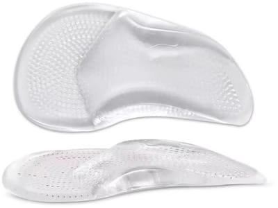 Orthopedische Inlegzolen voor Platvoeten – Steunzolen met Silicagel voor Comfort, Schokdemping en Houdingscorrectie – Binnenzolen Maat S (35–40)