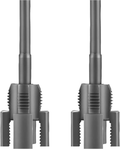 Set van 2 Binnen- en Buitendraad Snijders voor PPR/PVC Buizen 20mm en 25mm, Snelle Draadbewerking voor Sanitair Projecten, Ideaal voor Doe-Het-Zelf Klussen