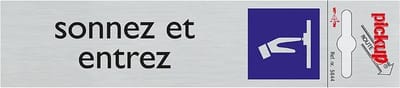 Pickup Route Alulook 165x44 mm - sonnez et entrez