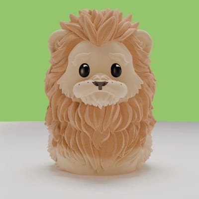 Numskull Wicked Tubbz PVC Figure Cowardly Lion Boxed Edition 10 cm Mini-Figuur