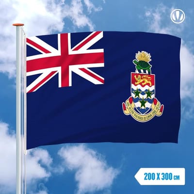 Vlag Kaaimaneilanden 200x300cm