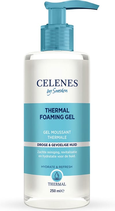 Celenes by Sweden Thermal Reinigende Schuimgel - 250ml - Voor Droge & Gevoelige Huid