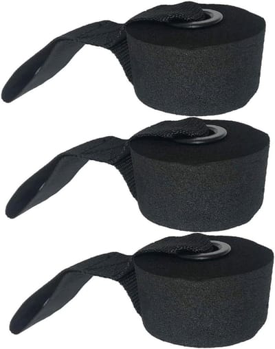 Deuranker Set - Fitness Hulpmiddel - Thuis Trainen - Beschermt Deuren - 3 Stuks - Zwart