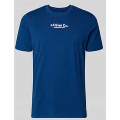 regular fit T-shirt van puur katoen