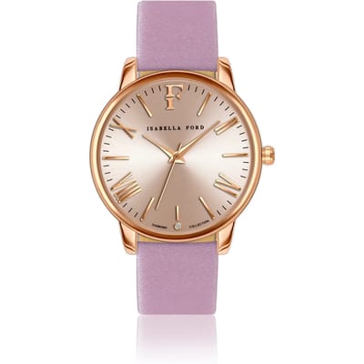 Lederen horloge voor vrouwen Isabella Ford Scarlett