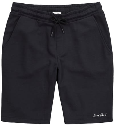 Men Plus - Heren - sweatbermuda basic fit elastische tailleband tot 8XL - Zwart - Maat 3XL
