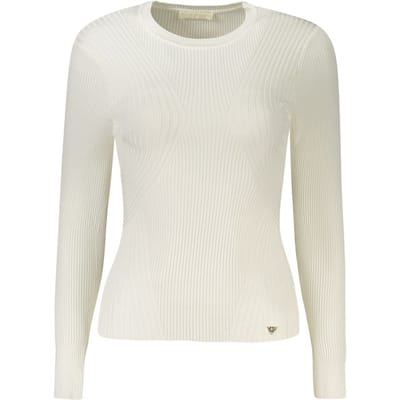 Guess Jeans Bianco Viscose Dames Trui