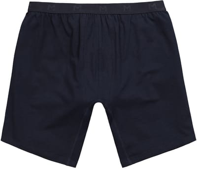 Men Plus - Heren - Longpants FLEXLASTIC® onderbroek - Navy blauw - Maat L