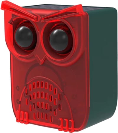 Solar Buitenlamp met Bewegingssensor – Luid Hondengeblaf & Schot Geluid ter Afweer van Wilde Dieren voor Tuin en Erf