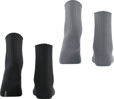 Esprit 2-PACK Cosy Rib Sokken Dames 17429 0030 sortiment 35-38