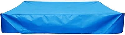Zandbakdeksel Beschermhoes - Zandbak Afdekking - Zandbak Schoon Houden - Waterdicht Oxford Materiaal - 100x100x100 cm - Blauw