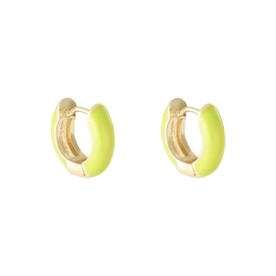 Earrings Happy Color | Oorbellen | Groen| Yehwang