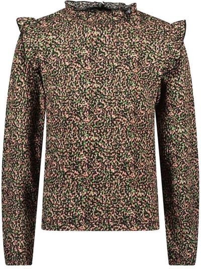 B.Nosy Meisjes top - Billie - Loving AOP
