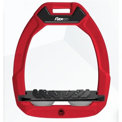 Verstelbare stijgbeugels Grip Rood/Zwart/Grijs Flex-On Green Composite
