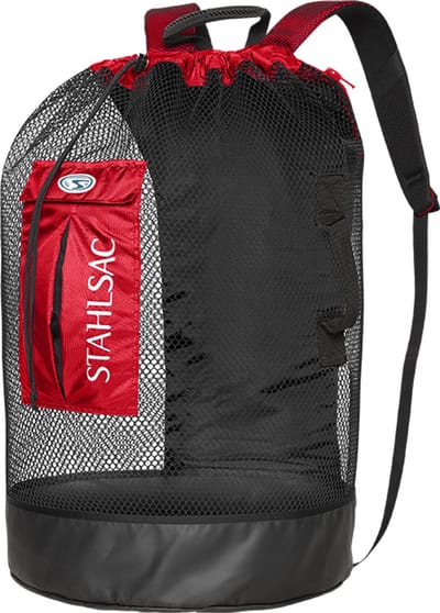 Stahlsac Bonaire - Mesh Rugzak - Zwemtas - Rood