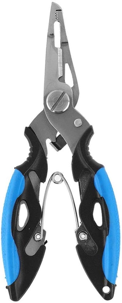 Dailygoods- Vissentang Roestvrij Staal - Vishaak Verwijderaar - Vissenschaar - Antislip Handgreep - Corrosiebestendig - Ergonomisch Ontwerp - Vistang