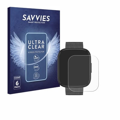 Savvies - Screenprotector voor Levowatch Doitx 3 - Folie Beschermfolie transparant 6 Stuks