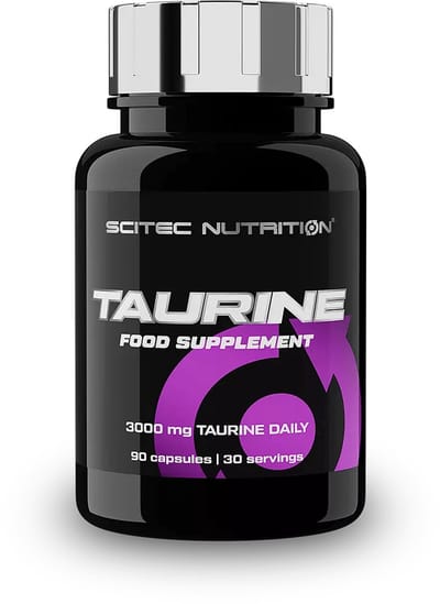 Scitec Nutrition® - Taurine (90 capsules) - 30 doseringen - aminozuur - 1000 mg - energie, focus en herstel - aminozuren