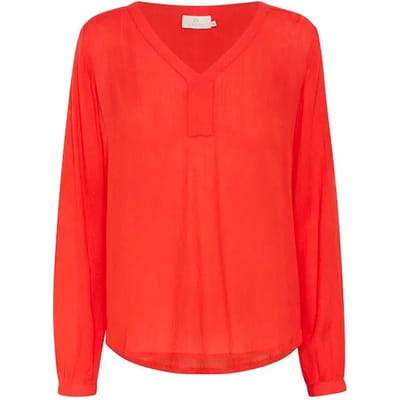 Damesblouse met lange mouwen KAFFE Amber
