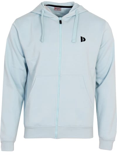 Donnay - Sweatvest met capuchon (Bruce) - Sportvest - Heren - Light Blue (025) - maat S