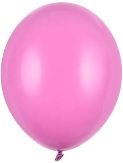 100 party star ballonnen fuchsia 23cm