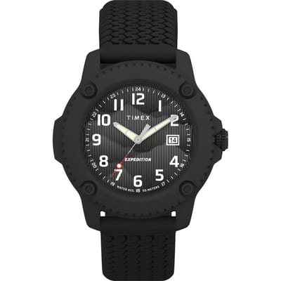 Timex Expedition North Timberline TW4B34800 Horloge - Siliconen - Zwart - Ø 42 mm