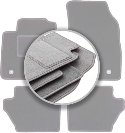 Grijze automatten voor: Mazda 2 II hatchback (2007-2015)