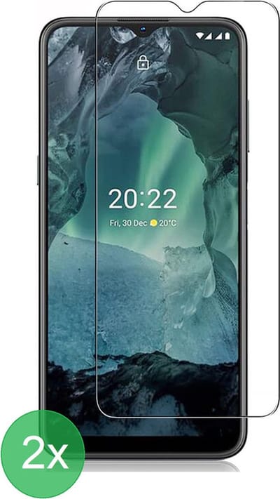 Geschikt Voor: Nokia G21 / G11 Screenprotector 2x - screen protector - glas - bescherm - beschermglas - ZT Accessoires