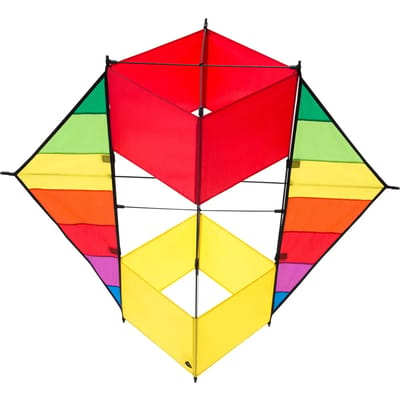 Invento Vlieger F-box Beach Junior 100 Cm Polyester