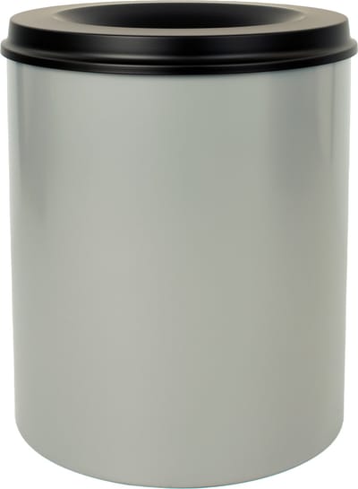 V-part - Vlamdovende papierbak 80 ltr - Steel - aluminiumgrijs, zwart